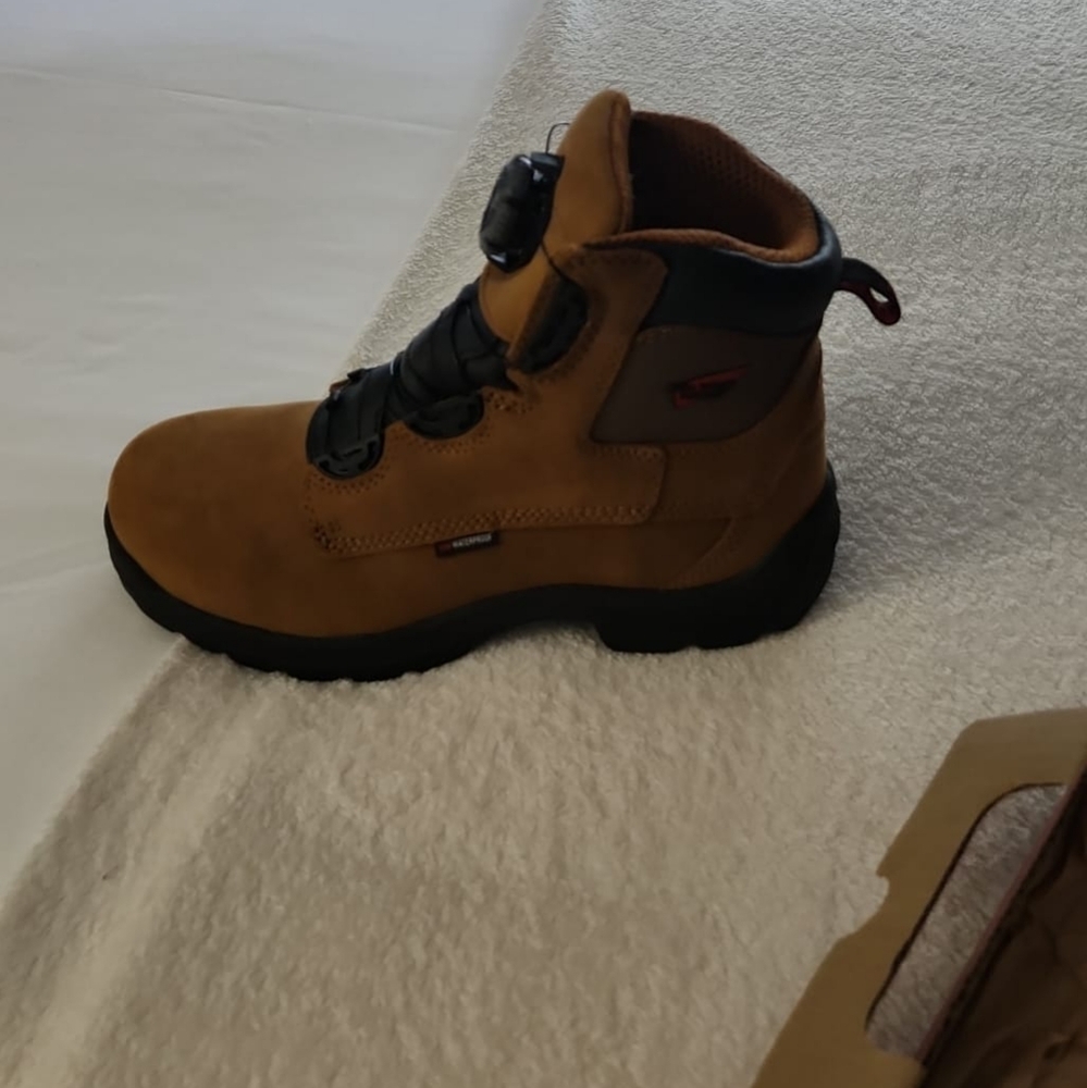 Red Wing Shoes Tan and Black Men's Boots